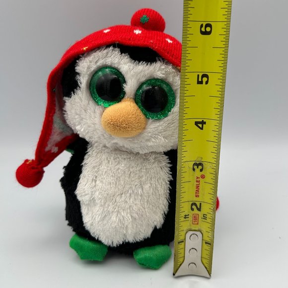 Ty Beanie Babies Collection "Freeze" Penguin w/ Hat 2015 Stuffed Animal Plush - Picture 7 of 7